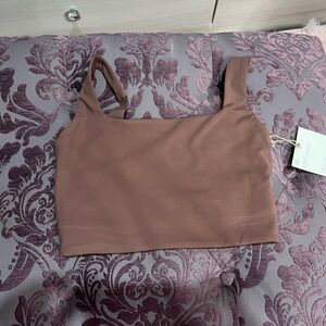 Hearafter sports bra sz M NWT mauve.